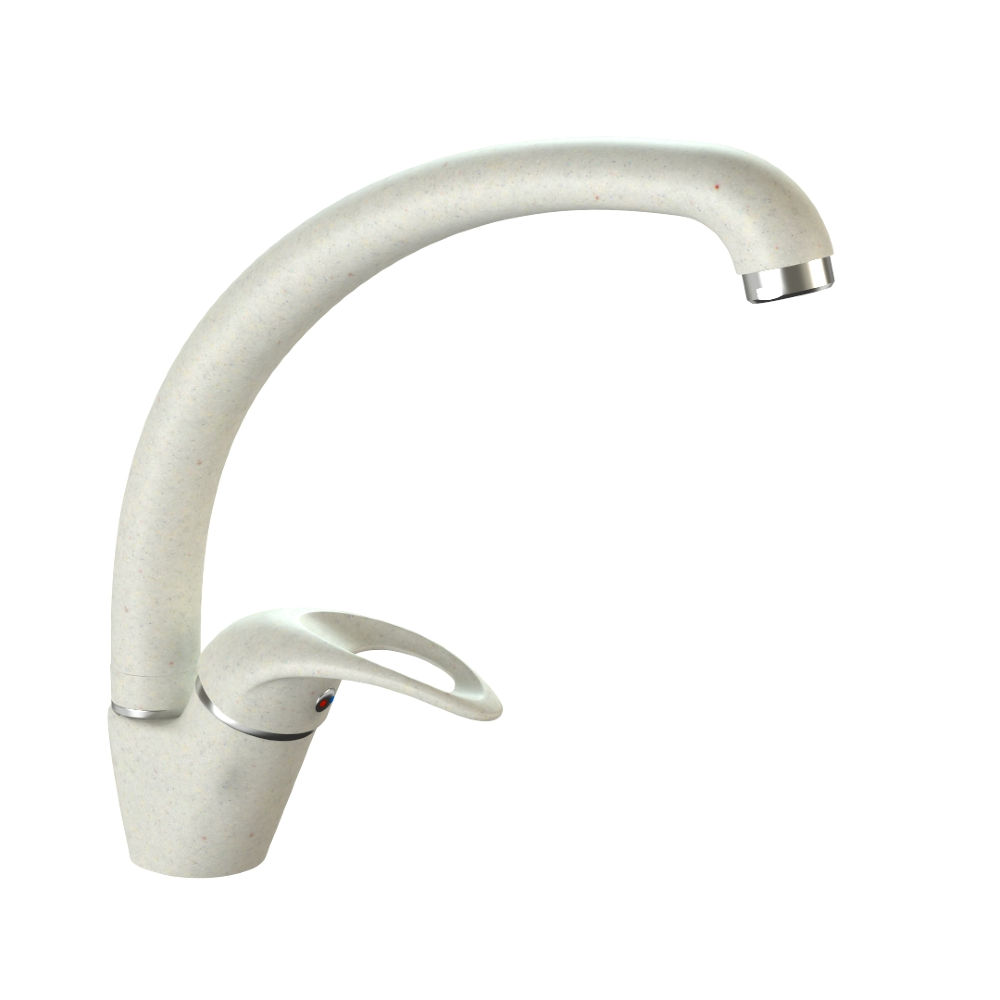 Смеситель матовый КМ008/Q7 (хлопок) карельский камень