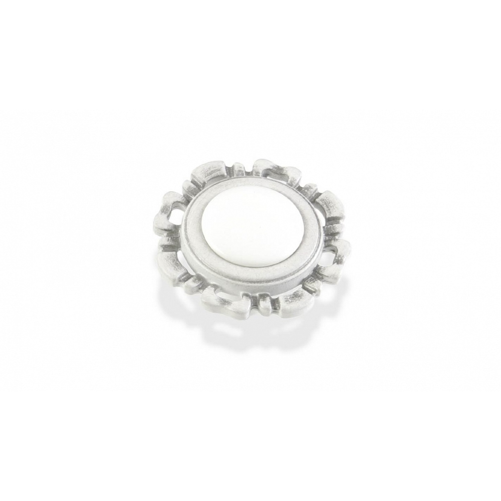 033 000 серебро прованс/белый ручка-грибок FB